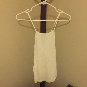 Ribbed high neck Free People top